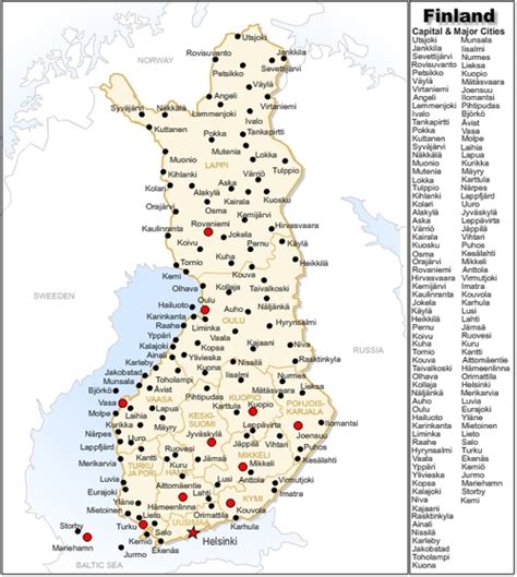 finland city list